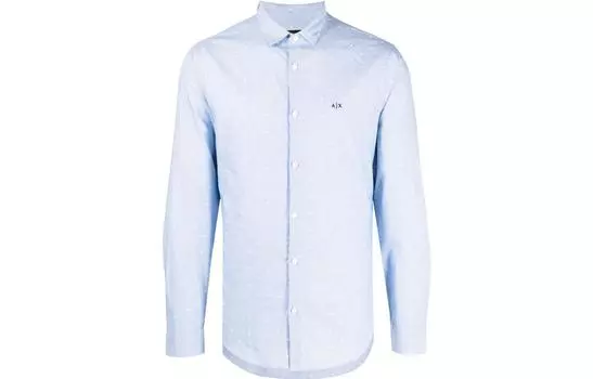 ARMANI EXCHANGE Мужская рубашка, цвет Blue