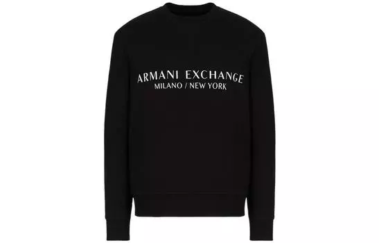 ARMANI EXCHANGE Мужская толстовка, Черный