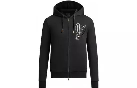 ARMANI EXCHANGE Мужская толстовка, цвет Black
