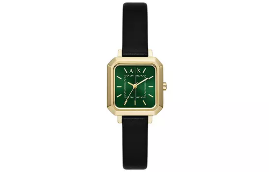 ARMANI EXCHANGE Наручные часы AE с кварцевым механизмом и зеленым циферблатом. Женские часы