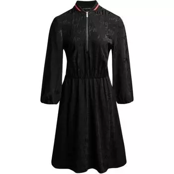ARMANI EXCHANGE Платье AE с длинными рукавами, женское, черное