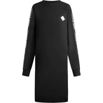 ARMANI EXCHANGE Платье с длинными рукавами, женское, черное