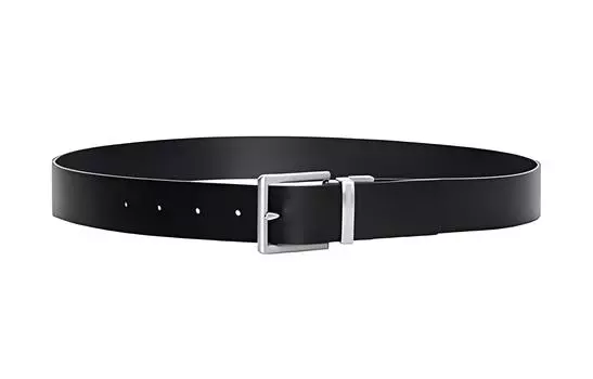 ARMANI EXCHANGE Ремень мужской AE из коровьей кожи, черный, ширина 3,5 см