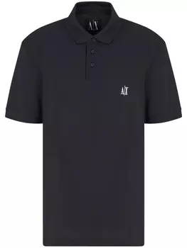 Armani Exchange рубашка поло, синий