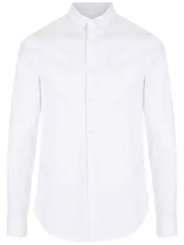 Armani Exchange рубашка с длинными рукавами, белый