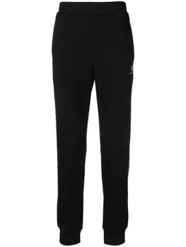Armani Exchange спортивные брюки с логотипом, черный