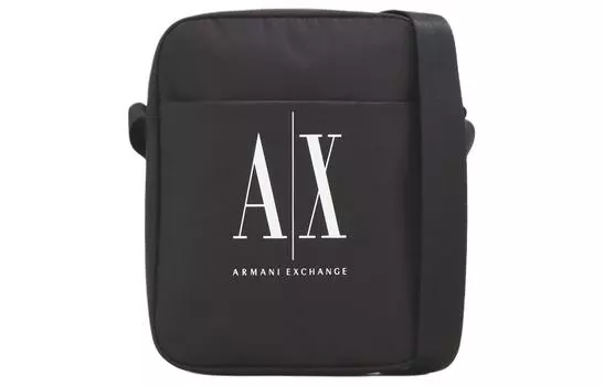 ARMANI EXCHANGE Сумка через плечо AE Icon из полиэстера, мужская, черная