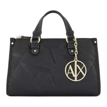 ARMANI EXCHANGE Сумка-шоппер AE Polyester Tote Bag, женская, черная