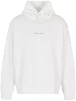 Armani Exchange толстовка с логотипом, белый