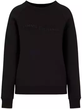 Armani Exchange толстовка с логотипом, черный