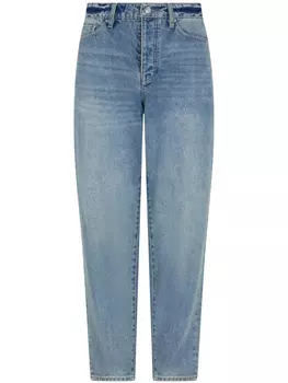 Armani Exchange зауженные джинсы, синий
