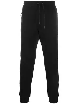 Armani Exchange зауженные спортивные брюки, черный