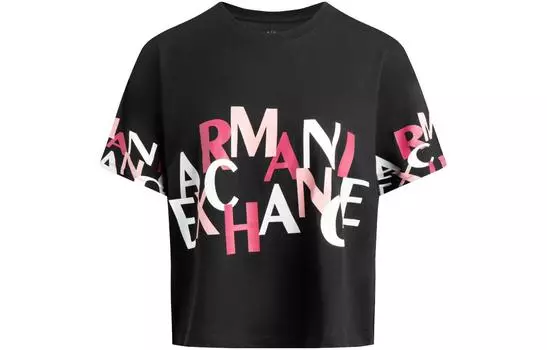 ARMANI EXCHANGE Женская футболка, цвет Black