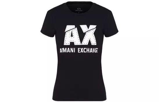 ARMANI EXCHANGE Женская футболка, цвет Black