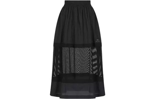 ARMANI EXCHANGE Женская повседневная длинная юбка AE SS22, черная