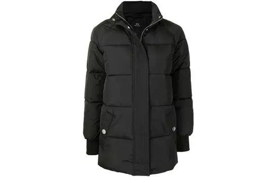 ARMANI EXCHANGE Женская стеганая куртка AE FW21, черная