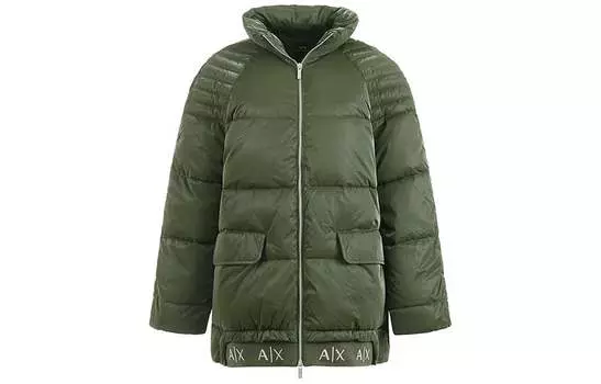 ARMANI EXCHANGE Женская стеганая куртка, цвет Army Green