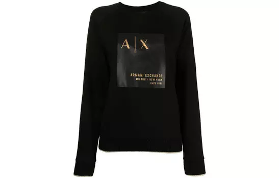 ARMANI EXCHANGE Женская толстовка, цвет Black
