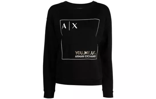 ARMANI EXCHANGE Женские худи и свитшоты, цвет Black