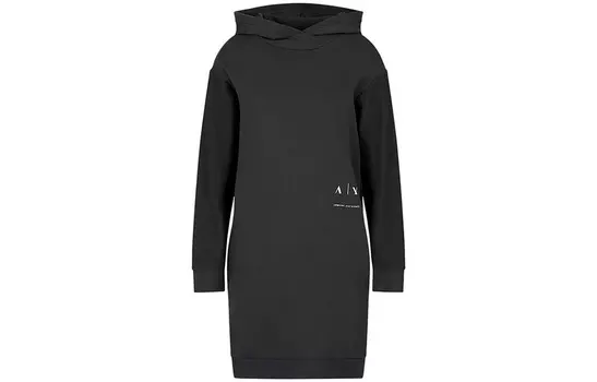 ARMANI EXCHANGE Женское платье с длинными рукавами, цвет Anthracite