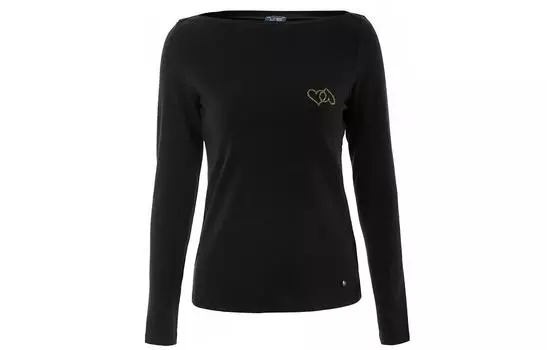 ARMANI JEANS Футболка женская черная