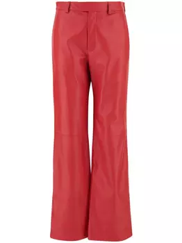 ARMARIUM кожаные брюки, красный