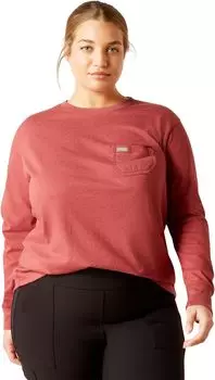 Арматура Хлопок Strong Arrow Ariat, цвет Red Dahlia Heather