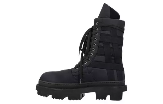 Армейские ботинки Megatooth на шнуровке Rick Owens Drkshdw