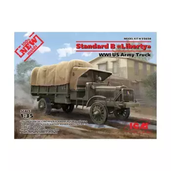 Армейский грузовик США времен Первой мировой войны — Стандарт B «Свобода», Military Models 1/35 Scale (ICM)