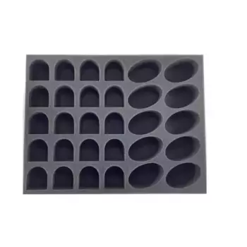 Армейский лоток 2 1/2 дюйма — пенопластовый лоток для велосипеда 20 Terminator 10, Battle Foam - Games Workshop - Warhammer 40,000 - Space Marines
