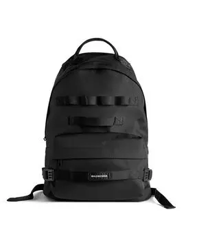 Армейский рюкзак среднего размера Balenciaga, черный