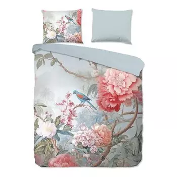 Армированное постельное белье Good morning Birdie, 240x2x240 см, светло-серый