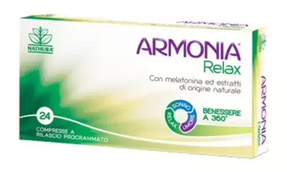 Armonia Relax 24 таблетки Расслабляющая добавка