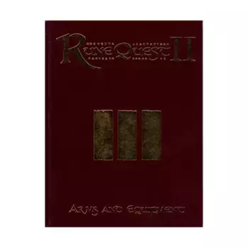 Arms and Equipment (Deluxe Edition), RuneQuest II, твердый переплет
