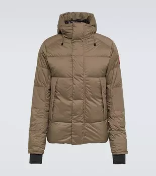 Армстронг пуховик Canada Goose, зеленый