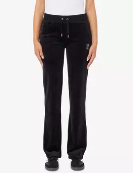Арочные брюки со стразами del rey Juicy Couture, черный