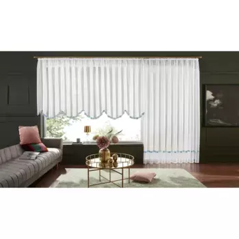 Арочные жалюзи мой дом «Eby», (1 шт.), прозрачный полиэстер My Home, серый