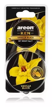 Аромат для автомобиля Areon Ken Vanilla Black