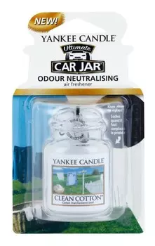 Аромат для автомобиля Yankee Candle Clean Cotton