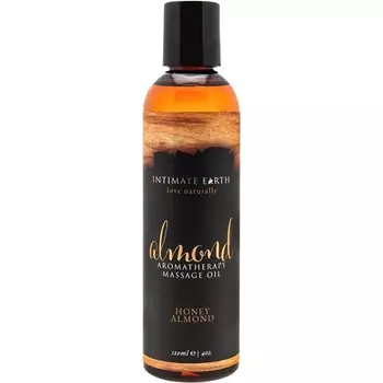 Ароматерапевтическое массажное масло Мед Миндаль 120мл, Intimate Earth