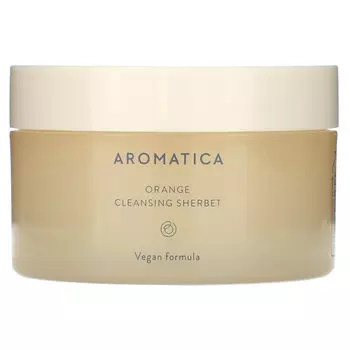 Aromatica, Очищающий щербет с апельсином, 150 г (5,2 жидк. Унции)