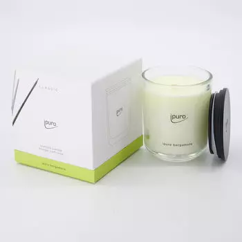 Ароматическая свеча Бергамот 270г Ipuro