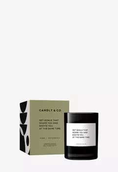 Ароматическая свеча Candle No.4 Set Goals That Scare You And Excite You At The Same Candly & Co