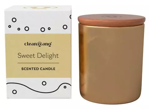 Ароматическая Свеча Cleangang Sweet Delight, 150 гр