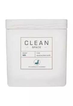 Ароматическая свеча Домашняя коллекция, аромат дождя Clean Reserve, белый