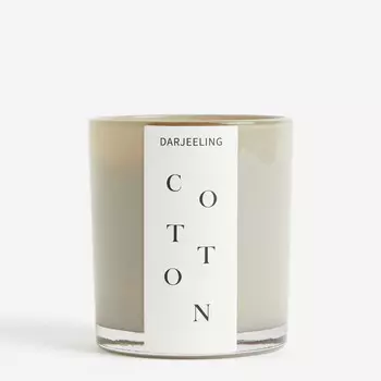 Ароматическая свеча H&M Home, хлопок/бежевый