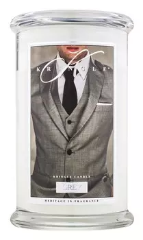 Ароматическая свеча Kringle Candle Grey