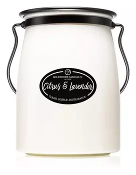 Ароматическая свеча Milkhouse Candle Co. Creamery Citrus & Lavender