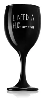 Ароматическая свеча My Flame Warm Cashmere I Need HUGe Glass Of Wine