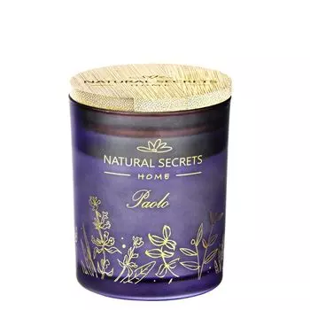 Ароматическая Свеча Natural Secrets Paolo, 180 мл